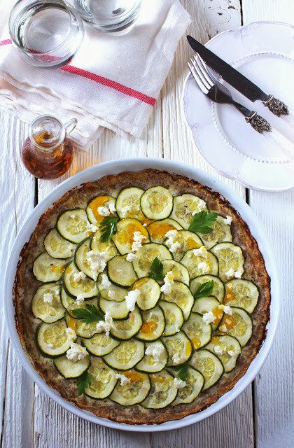 Tarta z Cukinią i Fetą